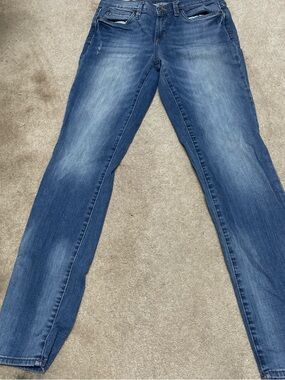 Calvin Klein Jeans Women's Mid Blue Straight Leg Denim